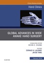 Cover: Global Advances in Wide Awake Hand Surgery, An Issue of Hand Clinics, An Issue of Hand Clinics, E-Book - Elsevier