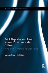 Abbildung von: Retail Depositor and Retail Investor Protection under EU Law - Routledge