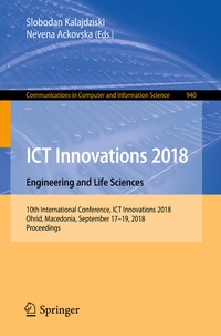 Abbildung von: ICT Innovations 2018. Engineering and Life Sciences - Springer