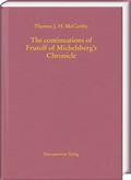 Cover: The continuations of Frutolf of Michelsberg's Chronicle - Harrassowitz Verlag