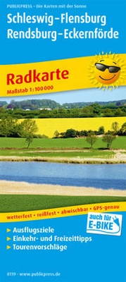 Abbildung von: Schleswig - Flensburg - Rendsburg - Eckernförde - Freytag-Berndt und ARTARIA