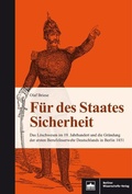 Cover: F&uuml;r des Staates Sicherheit - Berliner Wissenschafts-Verlag