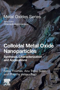 Enlarge image Cover: Colloidal Metal Oxide Nanoparticles - Elsevier