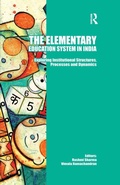 Cover: The Elementary Education System in India - Routledge India