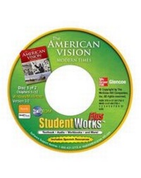 Enlarge image Cover: The American Vision: Modern Times, Studentworks Plus CD-ROM - McGraw-Hill Education
