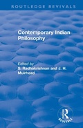 Cover: Revival: Contemporary Indian Philosophy (1936) - Routledge