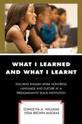 Cover: What I Learned and What I Learnt - Rowman & Littlefield Publishers