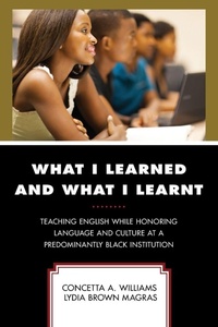 Enlarge image Cover: What I Learned and What I Learnt - Rowman & Littlefield Publishers