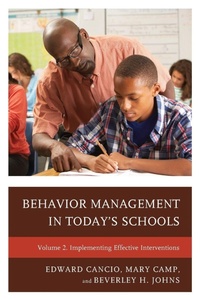 Enlarge image Cover: Behavior Management in Today's Schools: Implementing Effective Interventions - Rowman & Littlefield Publishers