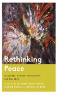 Cover: Rethinking Peace - Rowman & Littlefield International