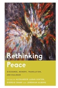 Cover: Rethinking Peace - Rowman & Littlefield International