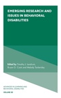 Cover: Emerging Research and Issues in Behavioral Disabilities - Emerald Publishing Limited