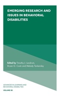 Cover: Emerging Research and Issues in Behavioral Disabilities - Emerald Publishing Limited