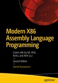 Cover: Modern X86 Assembly Language Programming - APress