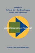 Cover: International Research Forum 2007 - Evolved Technologist