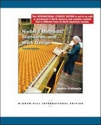 Enlarge image Cover: Niebel's Methods, Standards, and Work Design - McGraw Hill Higher Education