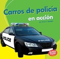 Cover: Carros de polic&iacute;a en acci&oacute;n (Police Cars on the Go) - Lerner Publishing Group
