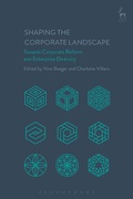 Cover: Shaping the Corporate Landscape - Hart Publishing