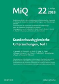 Cover: MIQ 22: Krankenhaushygienische Untersuchungen, Teil I - Urban & Fischer