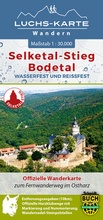 Cover: Luchs-Wanderkarte Selketal-Stieg und Bodetal - Schmidt-Buch-Vlg