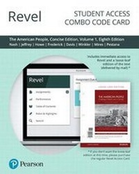 Enlarge image Cover: Revel for the American People - Pearson