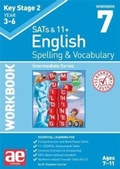 Cover: KS2 Spelling & Vocabulary Workbook 7 - Accelerated Education Publications Ltd
