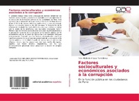 Abbildung von: Factores socioculturales y economicos asociados a la corrupcion - Editorial Academica Espanola