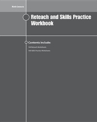 Enlarge image Cover: Math Connects Reteach and Skills Practice Workbook, Course 1 - McGraw-Hill Inc.,US