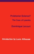 Cover: Proletarian Science? - Verso Books