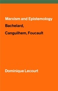 Cover: Marxism and Epistemology - Verso Books