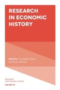 Cover: Research in Economic History - Emerald Publishing Limited