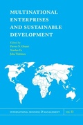 Cover: Multinational Enterprises and Sustainable Development - Emerald Publishing Limited