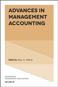 Cover: Advances in Management Accounting - Emerald Publishing Limited