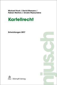Abbildung von: Kartellrecht - Stämpfli Verlag