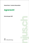 Cover: Agrarrecht - St&auml;mpfli Verlag