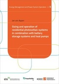 Cover: Sizing and operation of residential photovoltaic systems in combination with battery storage systems and heat pumps - Kassel University Press