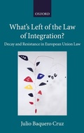 Cover: What's Left of the Law of Integration? - OUP eBook