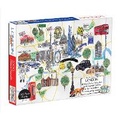 Cover: London Map 1000 Piece Puzzle - Mudpuppy Press