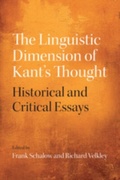 Cover: Linguistic Dimension of Kant's Thought - Northwestern University Press