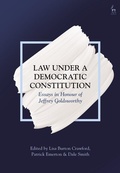 Cover: Law Under a Democratic Constitution - Hart Publishing
