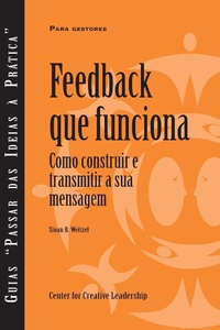 Enlarge image Cover: Feedback That Works - Center for Creative Leadership