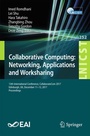 Cover: Collaborative Computing: Networking, Applications and Worksharing - Springer