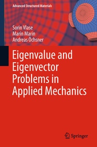 Abbildung von: Eigenvalue and Eigenvector Problems in Applied Mechanics - Springer