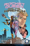 Cover: Rocket Queen and the Wrench #1 - Space Goat