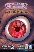 Cover: Rocket Queen and the Wrench #3 - Space Goat