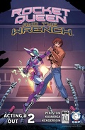 Cover: Rocket Queen and the Wrench #2 - Space Goat