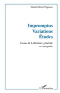 Cover: Impromptus. Variations. Etudes - Editions L'Harmattan