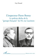 Cover: L'inspecteur Pierre Bonny - M&eacute;moires du XXe si&egrave;cle