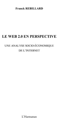 Enlarge image Cover: Web 2.0 en perspective Le - Harmattan