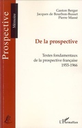 Cover: De la prospective - Prospective